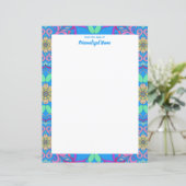 Ingelijste Fiesta Unlined Paper Sheet (Staand voorkant)