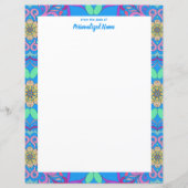 Ingelijste Fiesta Unlined Paper Sheet (Voorkant)