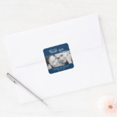 Ingelijste foto bruiloft gunst Stickers (Envelop)