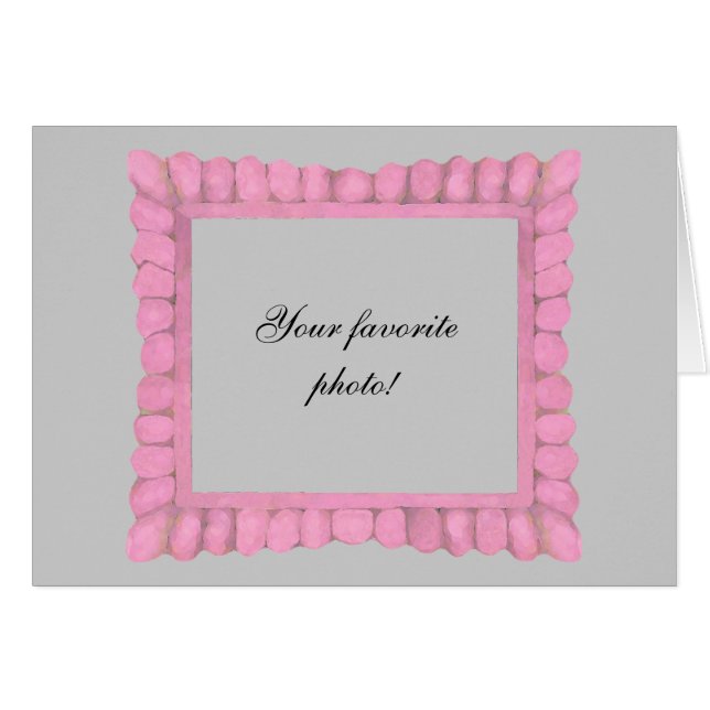 Ingelijste foto ~ Kaart (Voorkant Horizontaal)