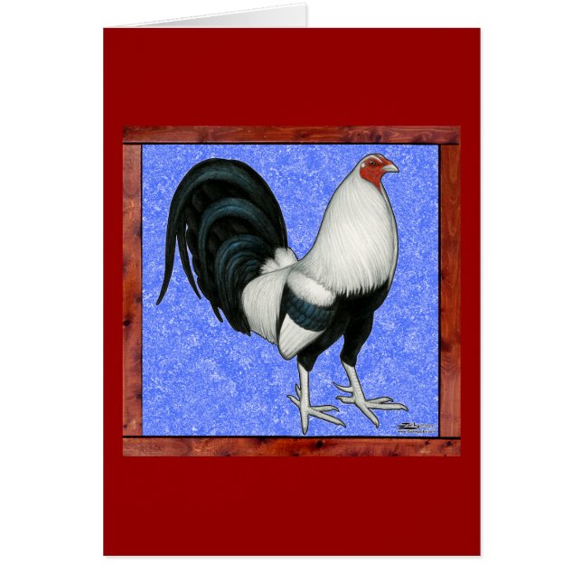 Ingelijste Gamecock (Voorkant)