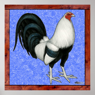 Ingelijste Gamecock Poster