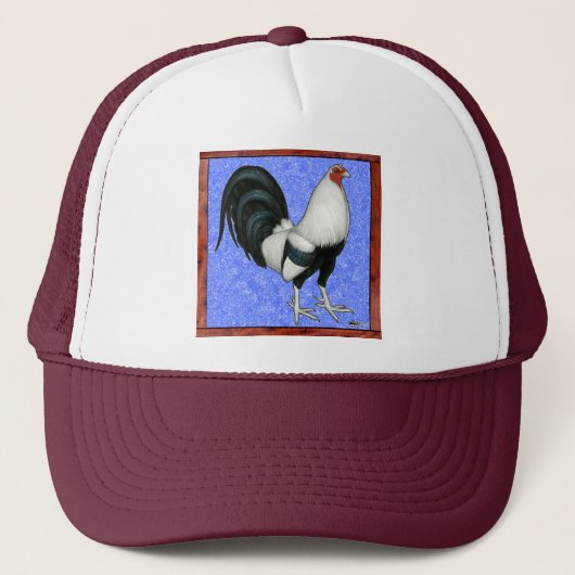 Ingelijste Gamecock Trucker Pet (Voorkant)