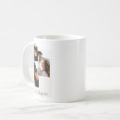 Ingelijste & gelaagde verhaal koffiemok (Voorkant links)