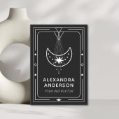 Ingelijste hemelse Sterrenmaan Visitekaartje