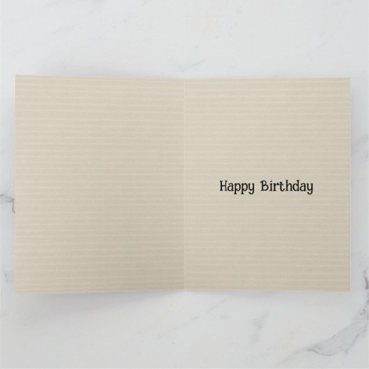 ingelijste Kaart poedel (Binnen)