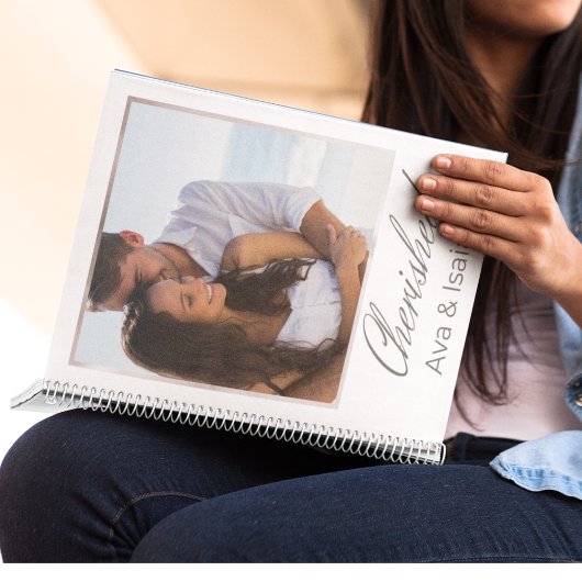 Ingelijste Keepsake Line Spiral Notitieboek