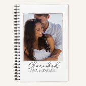 Ingelijste Keepsake Line Spiral Notitieboek (Voorkant)