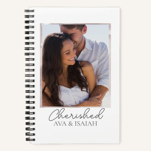 Ingelijste Keepsake Line Spiral Notitieboek (Voorkant)