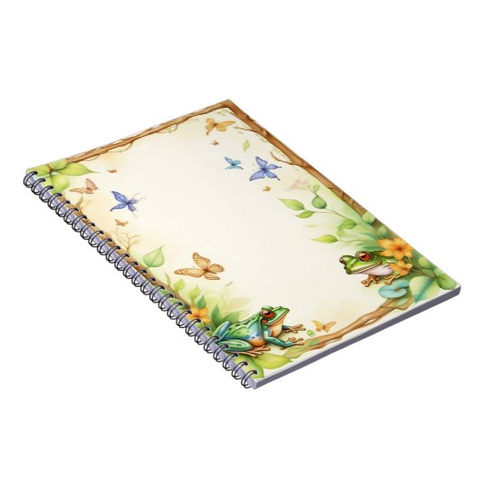 Ingelijste kikkers 2 notitieboek (Rechterzijde)