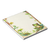 Ingelijste kikkers 3 notitieblok (Schuin)