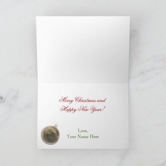 Ingelijste Mastiff Pair Kaart (Binnen)