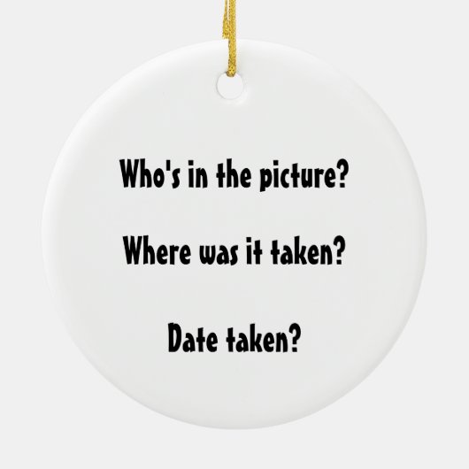  ingelijste Ornament familieherinneringen (Achterkant)