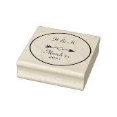 Ingelijste Pijl met hart Art Stamp Rubberstempel (Stempel)