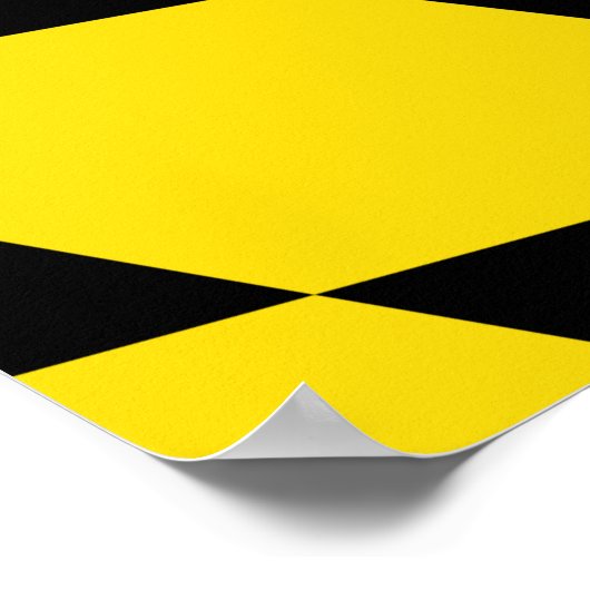 Ingelijste print met Vlag van München, Duitsland (Hoek)