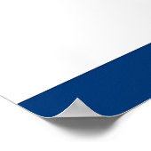 Ingelijste print met vlag van West Virginia, U.S.A (Hoek)