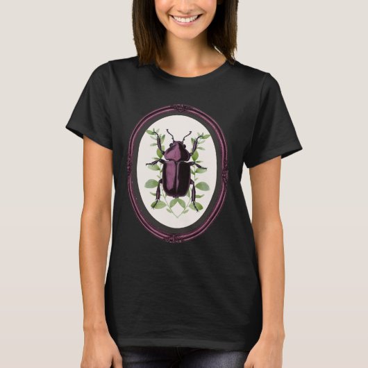 Ingelijste vliegend hert t-shirt (Voorkant)
