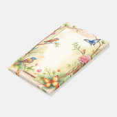 Ingelijste Vogels en Vlinders 2 Post-it® Notes (Schuin)