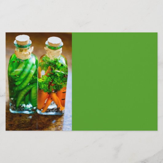 Ingemaakte groenten flyer (Voorkant)