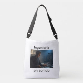 Ingenieria en sonido crossbody tas