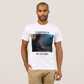 Ingenieria en sonido t-shirt (Voorkant volledig)