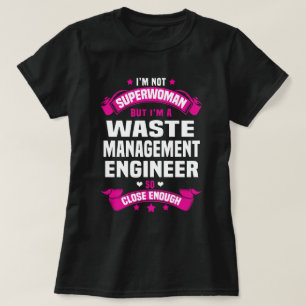 Ingenieur afvalbeheer t-shirt
