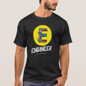 Ingenieur Alle vragen Ingenieurs weten alles T-shirt (Voorkant)