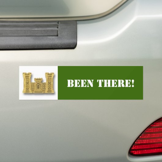 ingenieur, BEN HIER! Bumpersticker (Op auto)