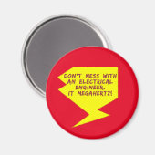 Ingenieur Bliksemschicht Magneet (Voorkant / Achterkant)