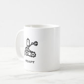 Ingenieur Bot Adapt Koffiemok (Voorkant links)