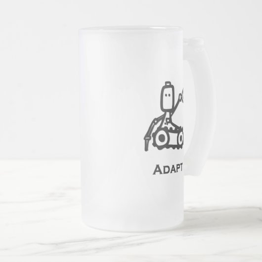 Ingenieur Bot Adapt Matglas Bierpul (Voorkant rechts)