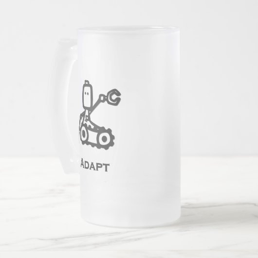 Ingenieur Bot Adapt Matglas Bierpul (Voorkant links)