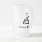 Ingenieur Bot Voer de Bot in Matglas Bierpul (Voorkant rechts)