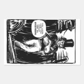 Ingenieur Brunel Rechthoekige Sticker (Voorkant)