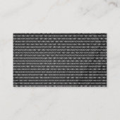 Ingenieur | Codeur programmeur Visitekaartje (Achterkant)