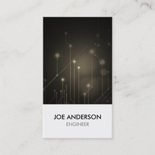 Ingenieur Elektronische Circuits Visitekaartje (Voorkant)