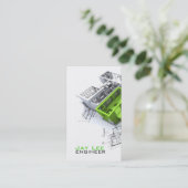 Ingenieur, Engineering Visitekaartje (Staand voorkant)