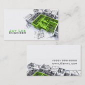 Ingenieur, Engineering Visitekaartje (Voorkant / Achterkant)