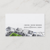 Ingenieur, Engineering Visitekaartje (Achterkant)