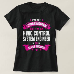 Ingenieur HVAC-regelsysteem T-shirt