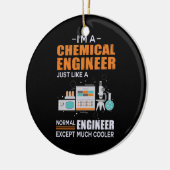 Ingenieur I Am A Chemical Engineer Keramisch Ornament (Links)