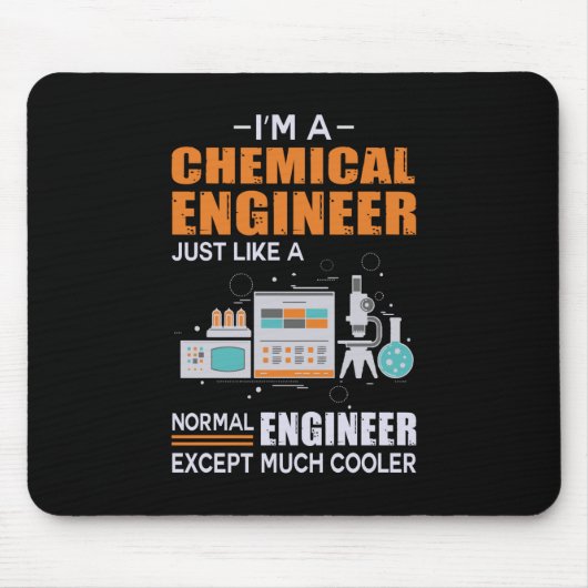 Ingenieur I Am A Chemical Engineer Muismat (Voorkant)