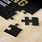 Ingenieur ik ben een mechanische ingenieur legpuzzel (Zijkant)
