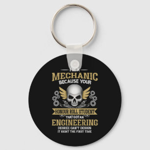 Ingenieur ik ben een mechanische ingenieur sleutelhanger