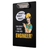 Ingenieur ik ben ingenieur klembord (Links)
