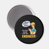 Ingenieur ik ben ingenieur magneet (Voorkant / Achterkant)