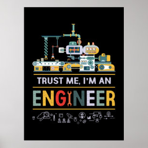 Ingenieur ik ben ingenieur poster