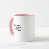 Ingenieur, ik ben niet aan het kletsen mok (Voorkant links)