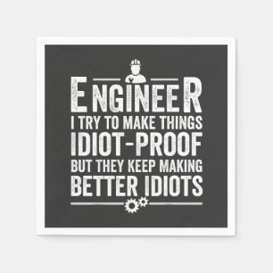 Ingenieur ik probeer dingen IdiotProof te maken Servet