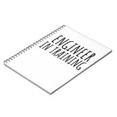 Ingenieur in opleiding notitieboek (Linkerzijde)